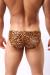 Leopar Desenli Erkek Slip